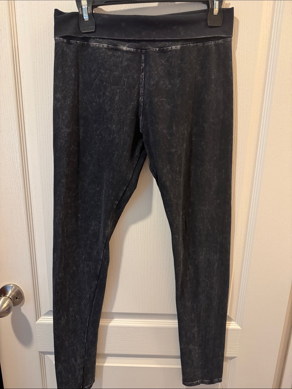 Washed Black High-Rise Women's Jeggings